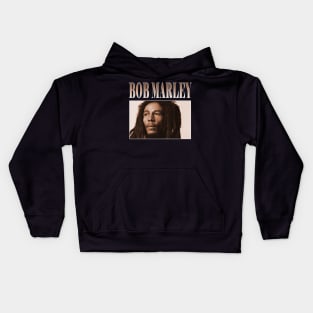 bob marley vintage design Kids Hoodie